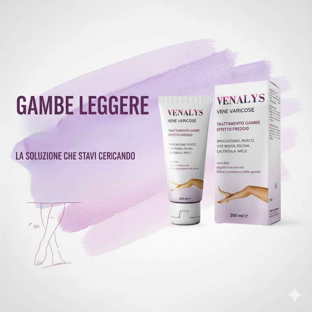 VENALYS CREMA VENE VARICOSE 200 ML - immagine 4