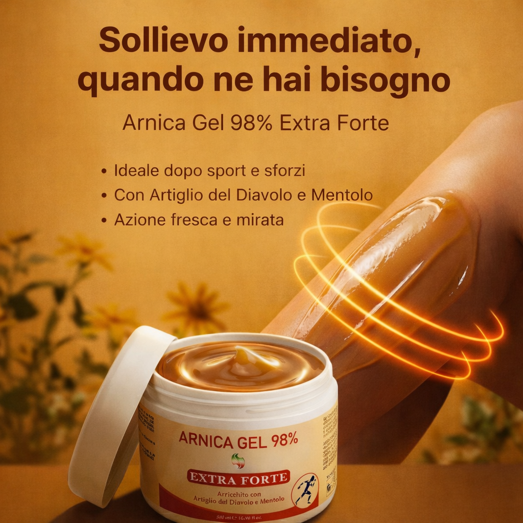 ARNICA GEL 98% 500 ML - immagine 2