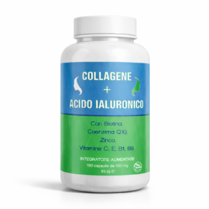 COLLAGENE + ACIDO IALURONICO 180 CPS