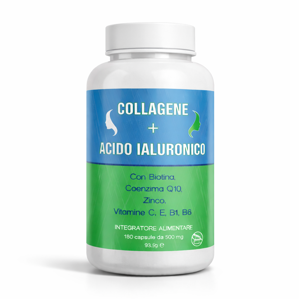 COLLAGENE + ACIDO IALURONICO 180 CPS