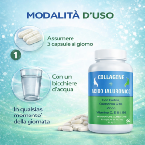 Alternative view of COLLAGENE + ACIDO IALURONICO 180 CPS