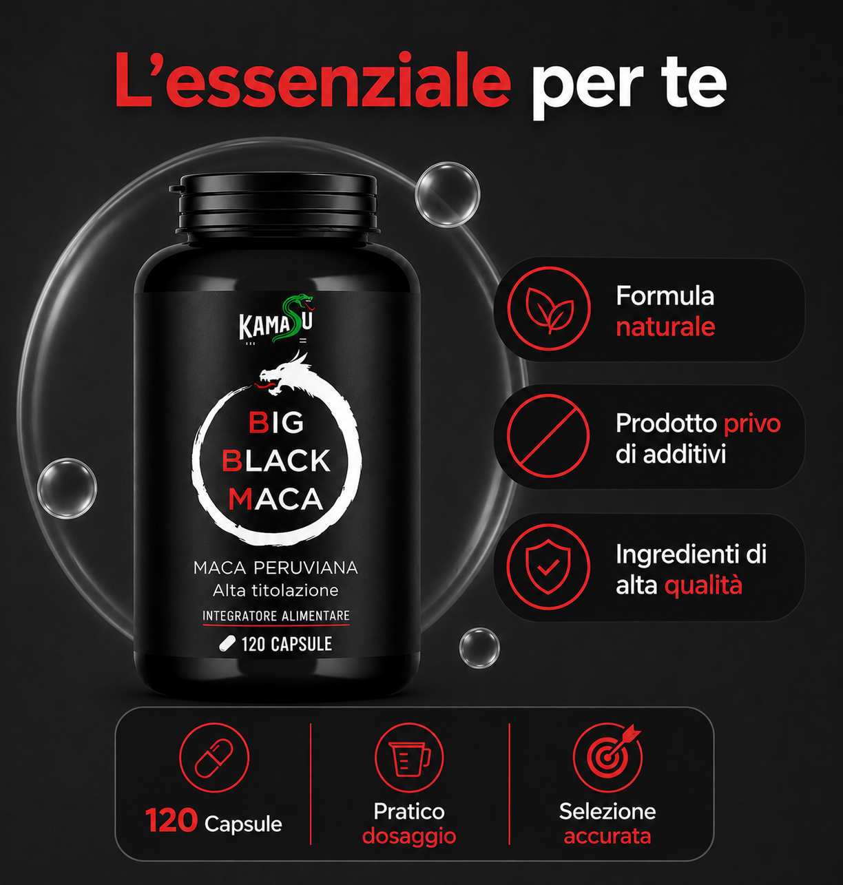 BIG BLACK MACA 120 CPS - immagine 4