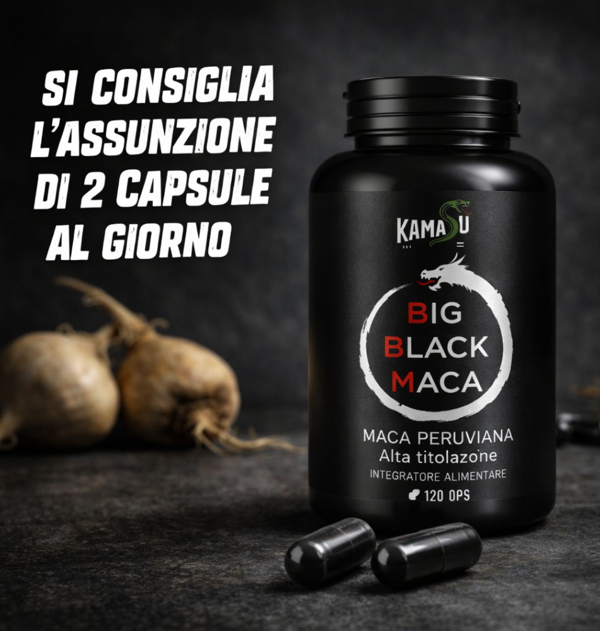 BIG BLACK MACA 120 CPS - immagine 6