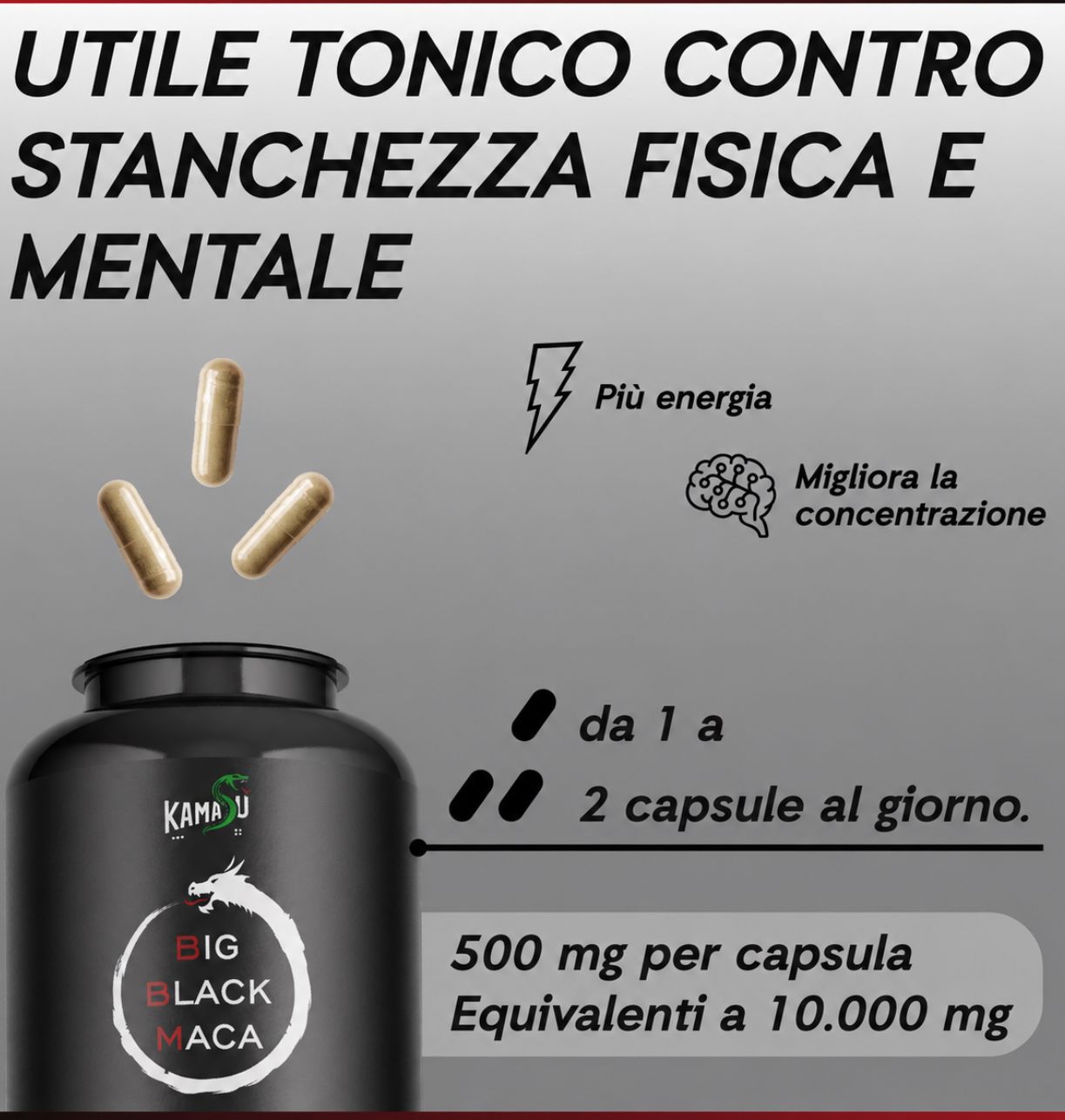 BIG BLACK MACA 120 CPS - immagine 7