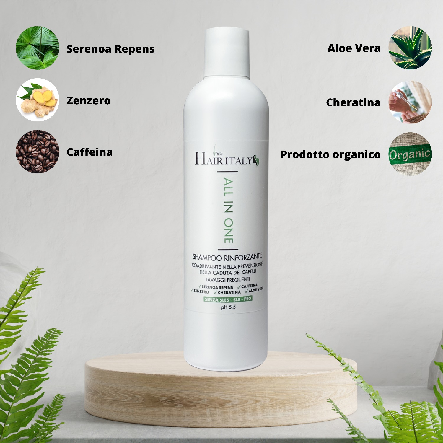 SHAMPOO ANTICADUTA 300 ML - immagine 9