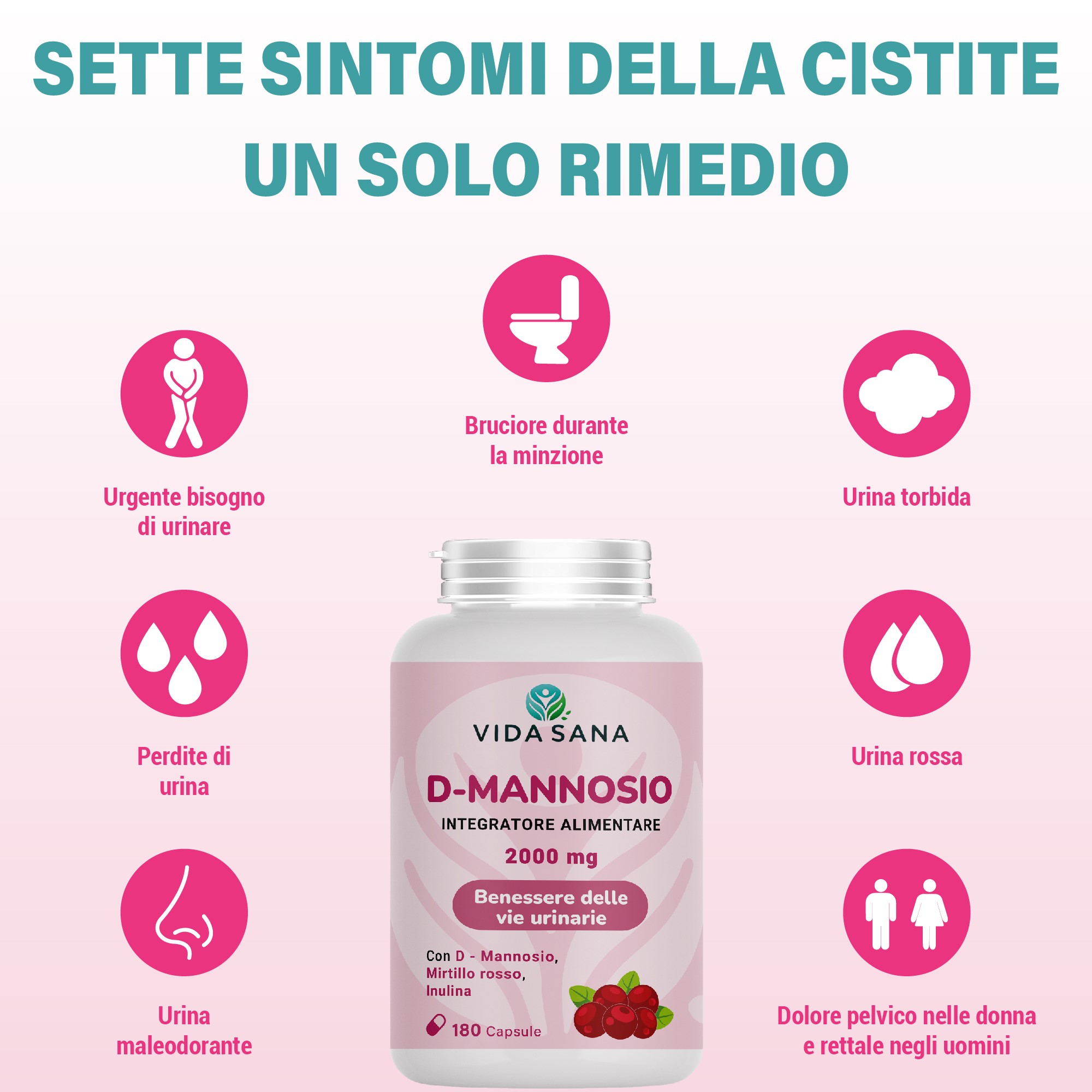 D-MANNOSIO PURO 180 CPS - immagine 2