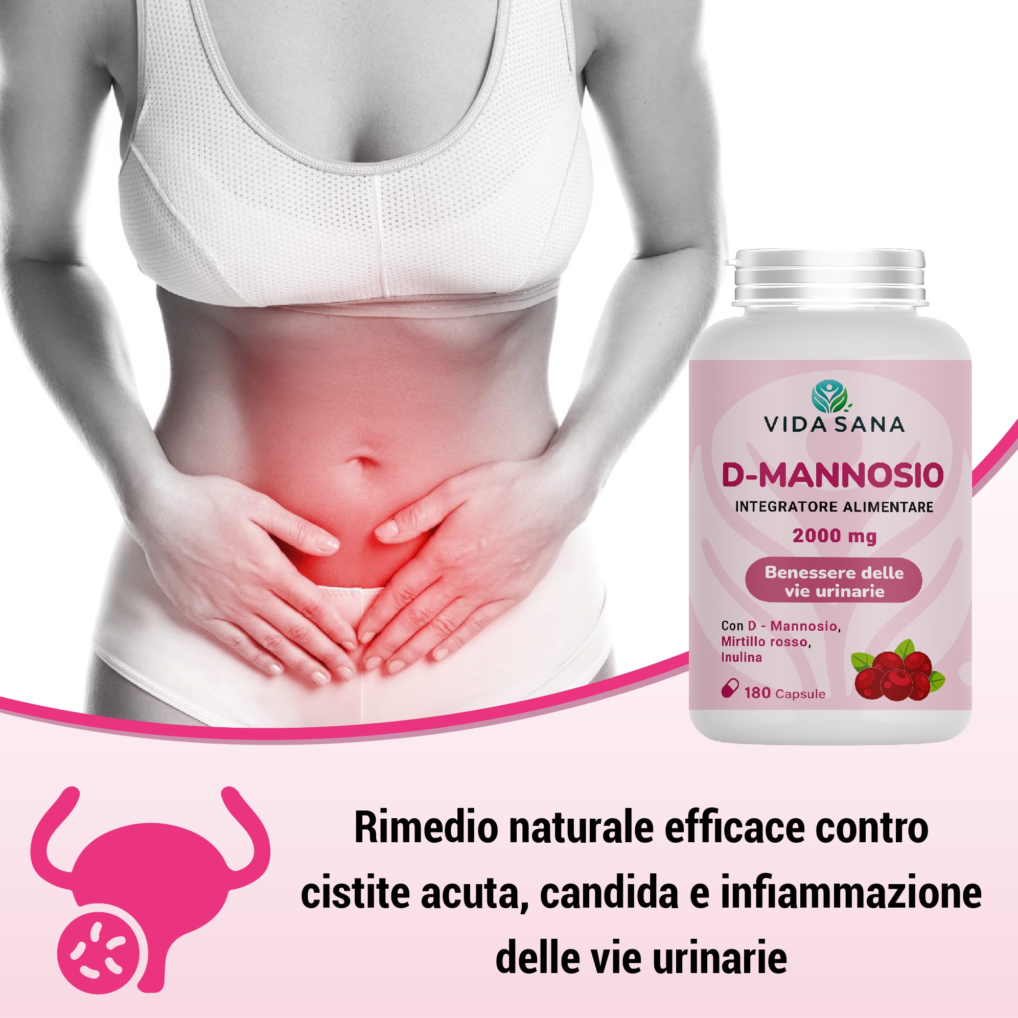 D-MANNOSIO PURO 180 CPS - immagine 3
