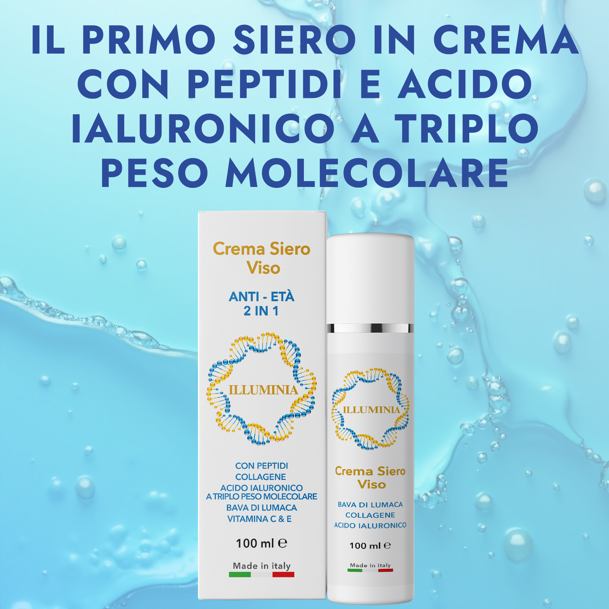CREMA SIERO VISO ANTI-AGE 2 IN 1 - immagine 3