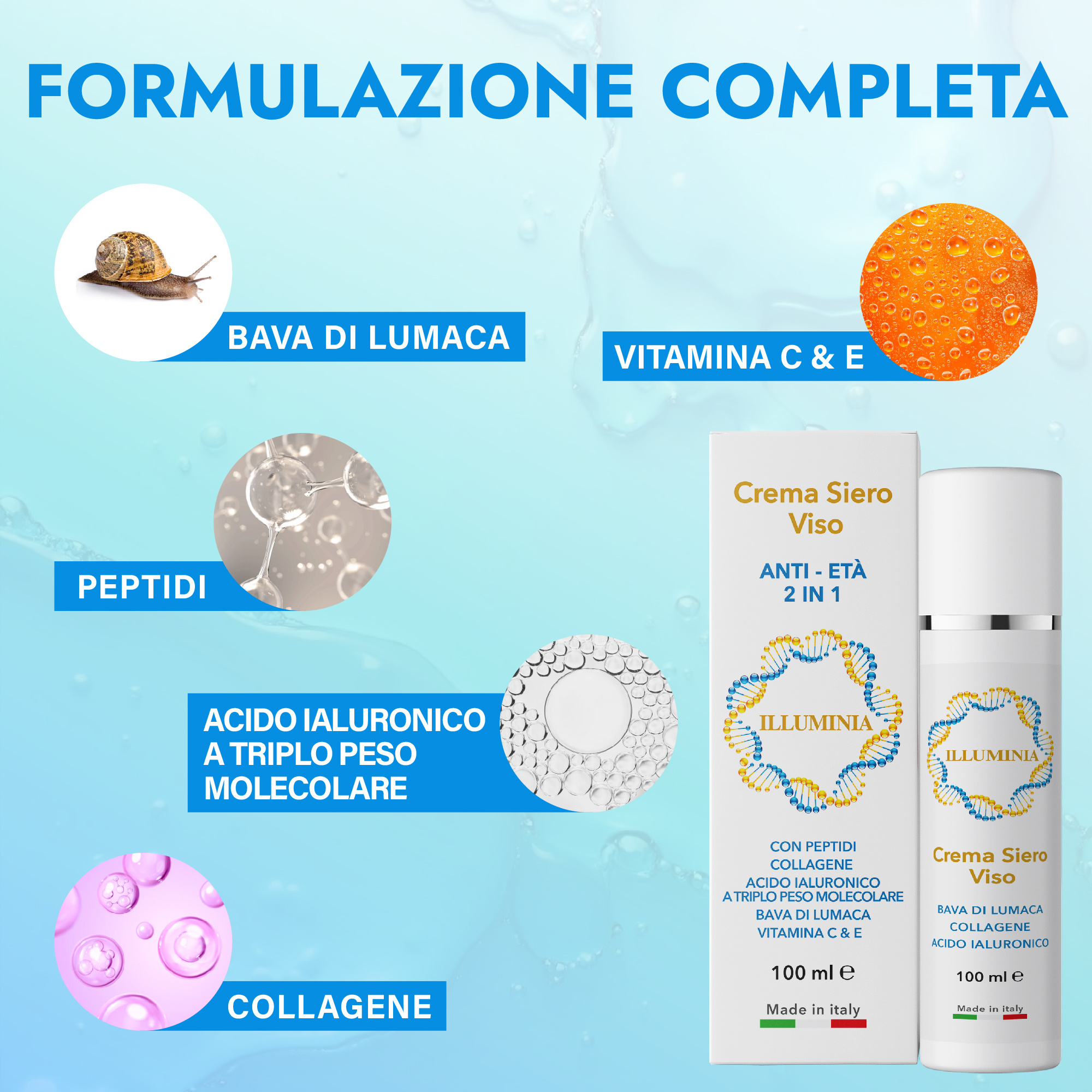 CREMA SIERO VISO ANTI-AGE 2 IN 1 - immagine 5